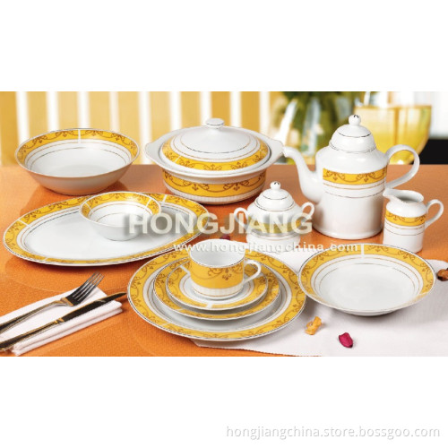 Porcelain 60Pcs Dinner Set (66208#)